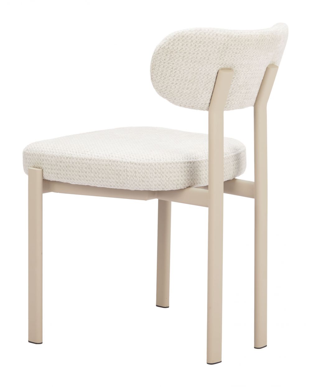 Zuo Modern Aurea Textured Fabric Dining Chair 4PC