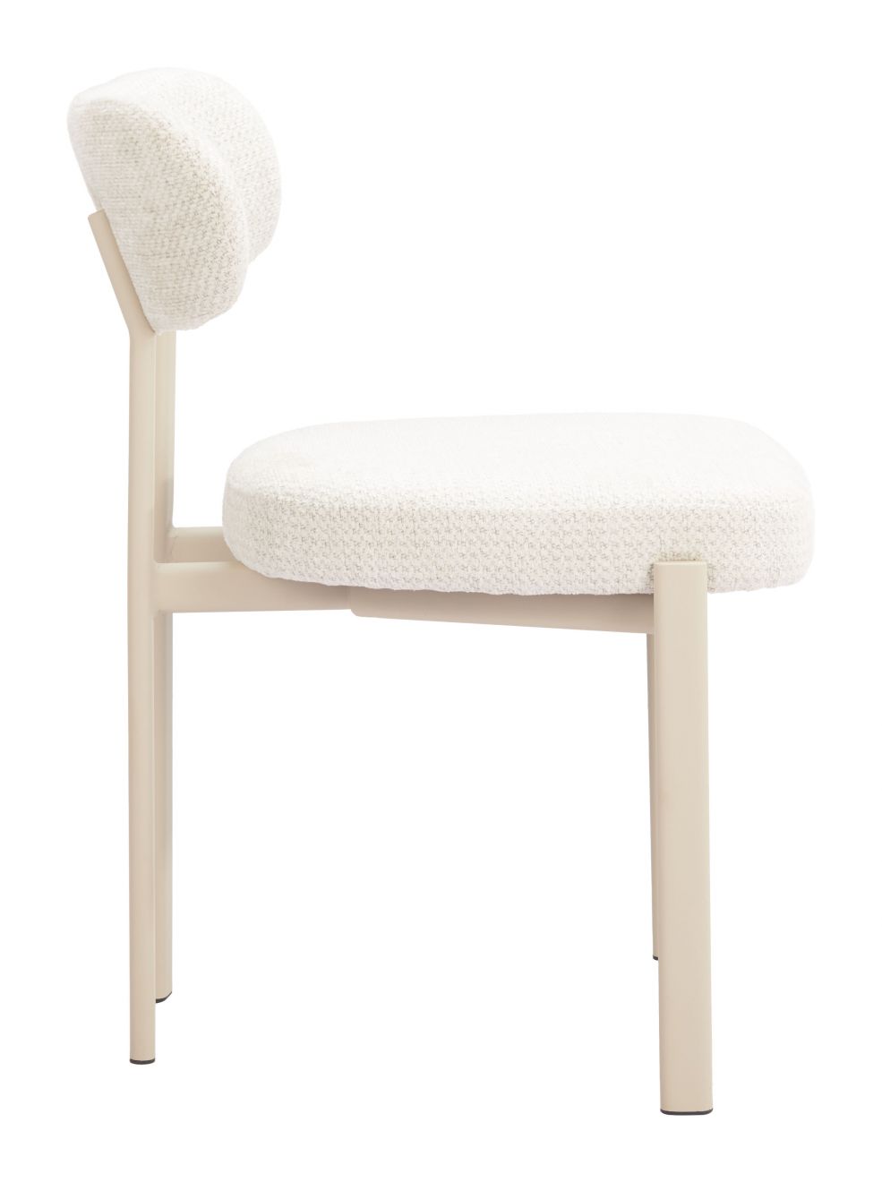 Zuo Modern Aurea Textured Fabric Dining Chair 4PC