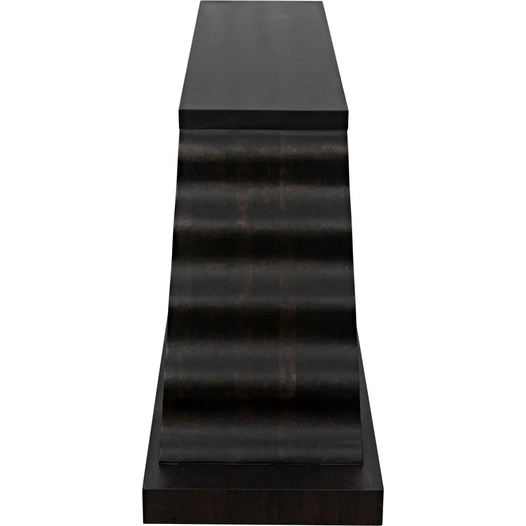 Noir Aurora Console, Ebony Walnut