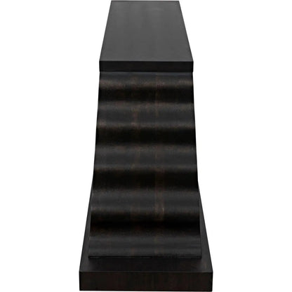 Noir Aurora Console, Ebony Walnut