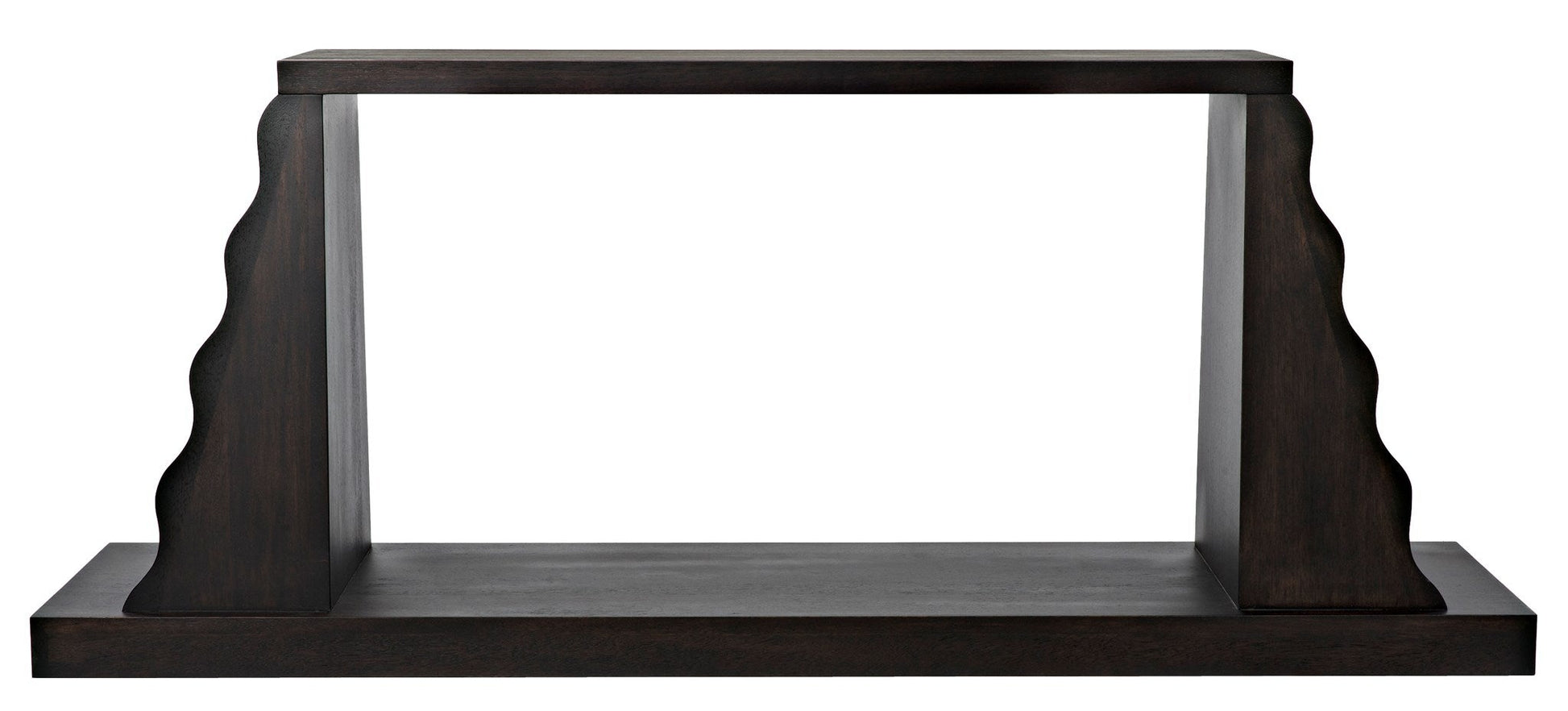 Aurora Console, Ebony Walnut-Console Tables-Noir-Sideboards and Things