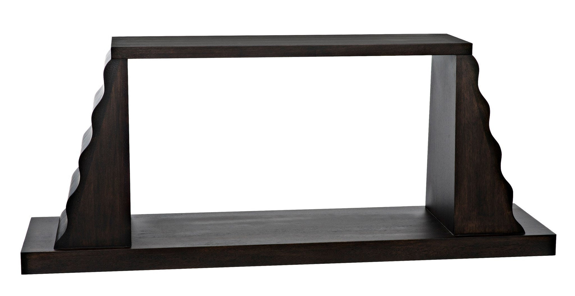 Aurora Console, Ebony Walnut-Console Tables-Noir-Sideboards and Things