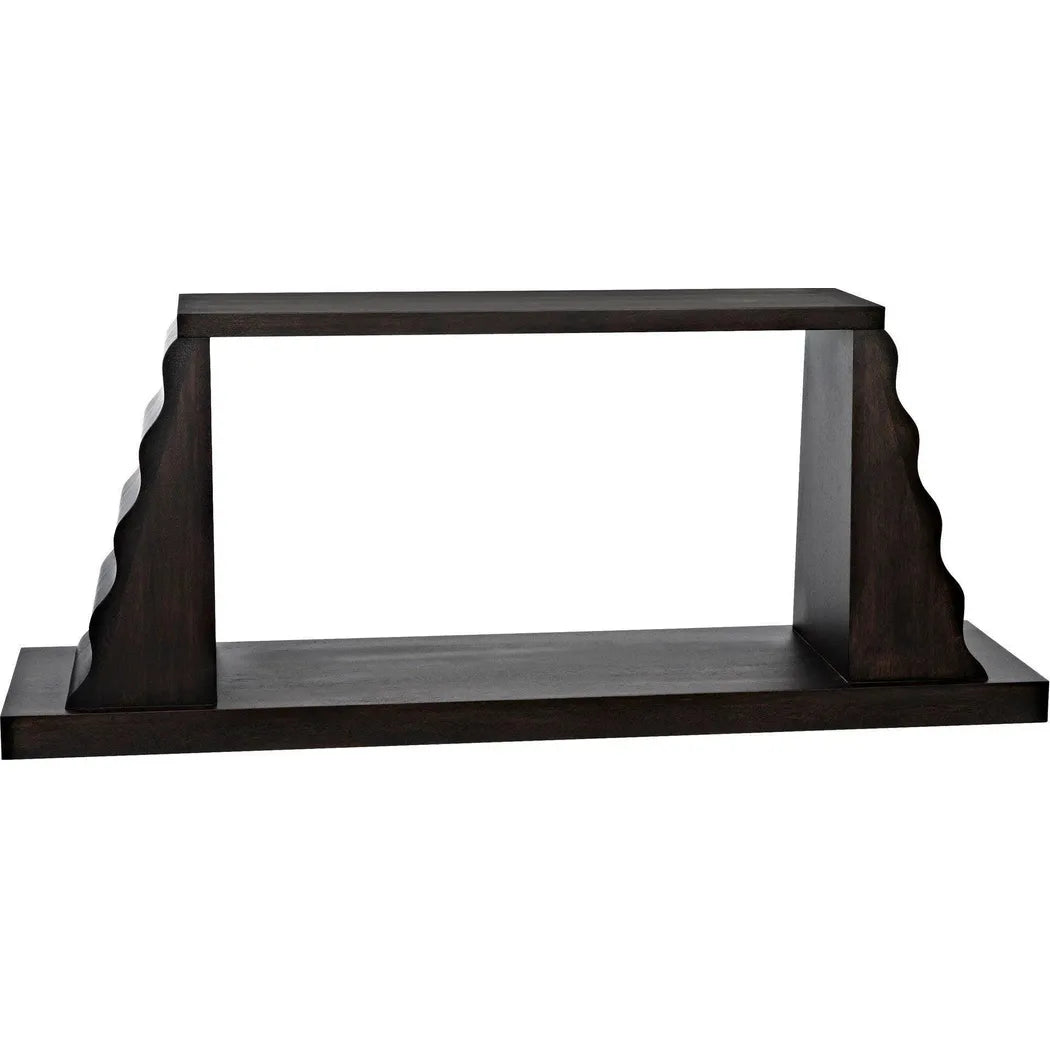 Noir Aurora Console, Ebony Walnut