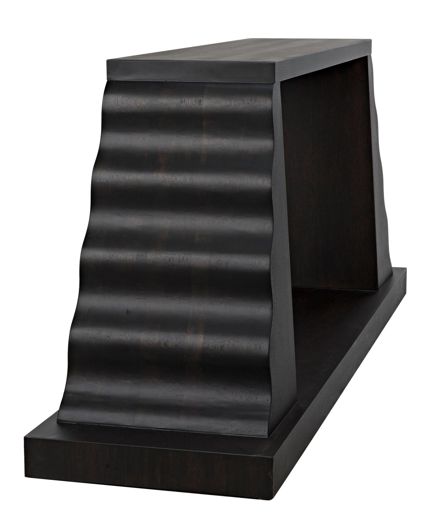 Aurora Console, Ebony Walnut-Console Tables-Noir-Sideboards and Things