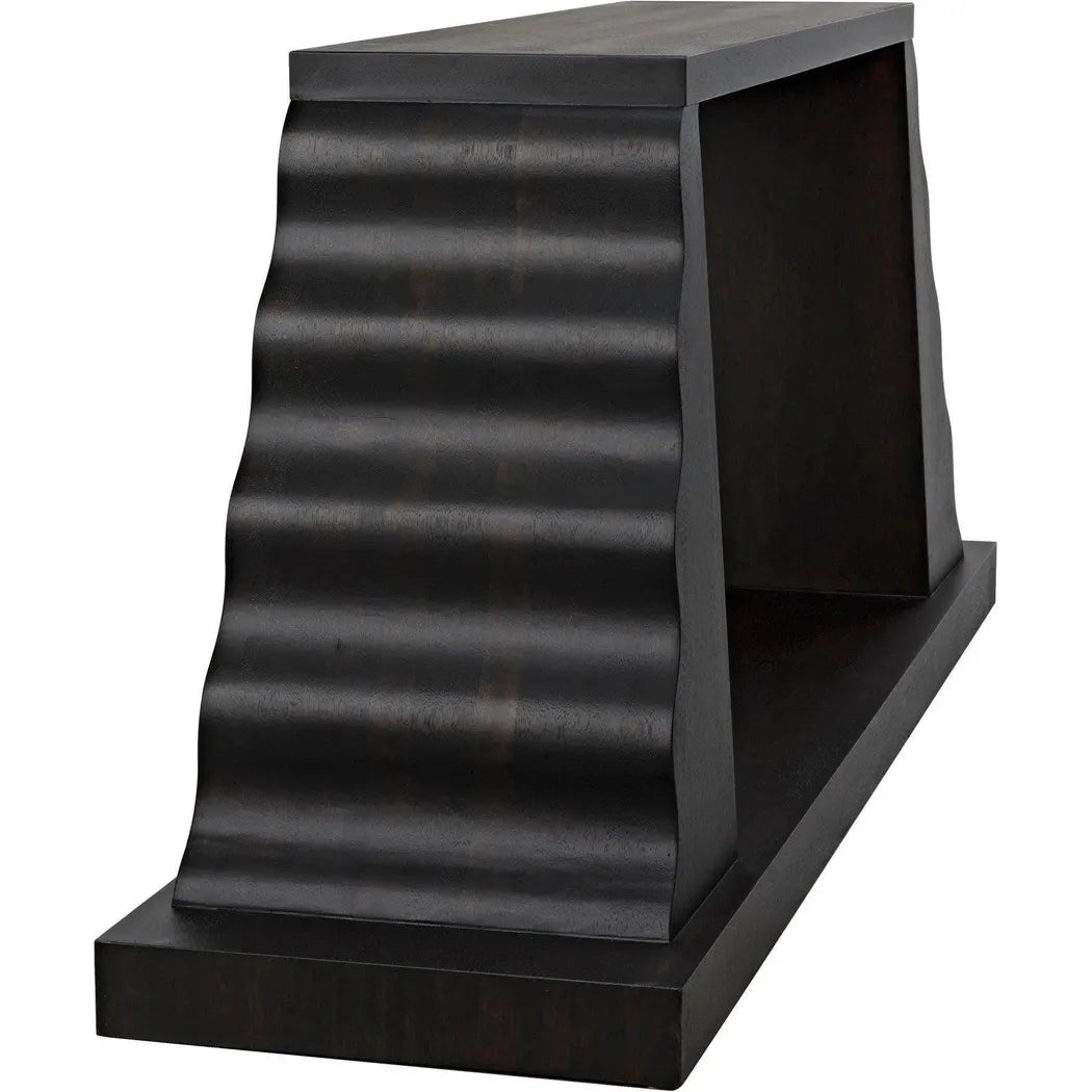 Noir Aurora Console, Ebony Walnut