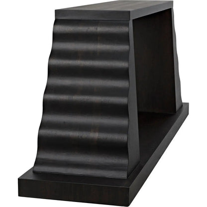 Noir Aurora Console, Ebony Walnut