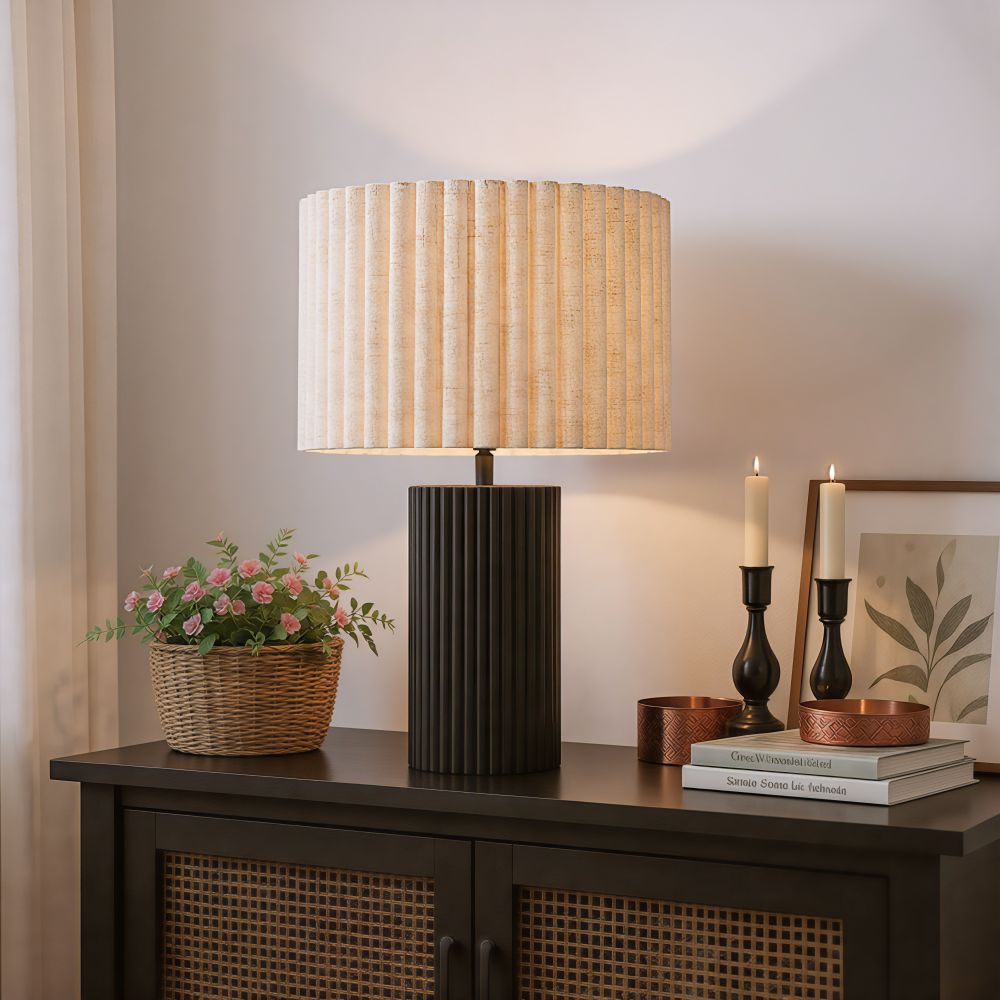 Zuo Modern Aurora Steel Black Table Lamp