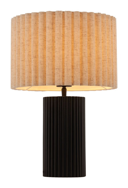 Zuo Modern Aurora Steel Black Table Lamp