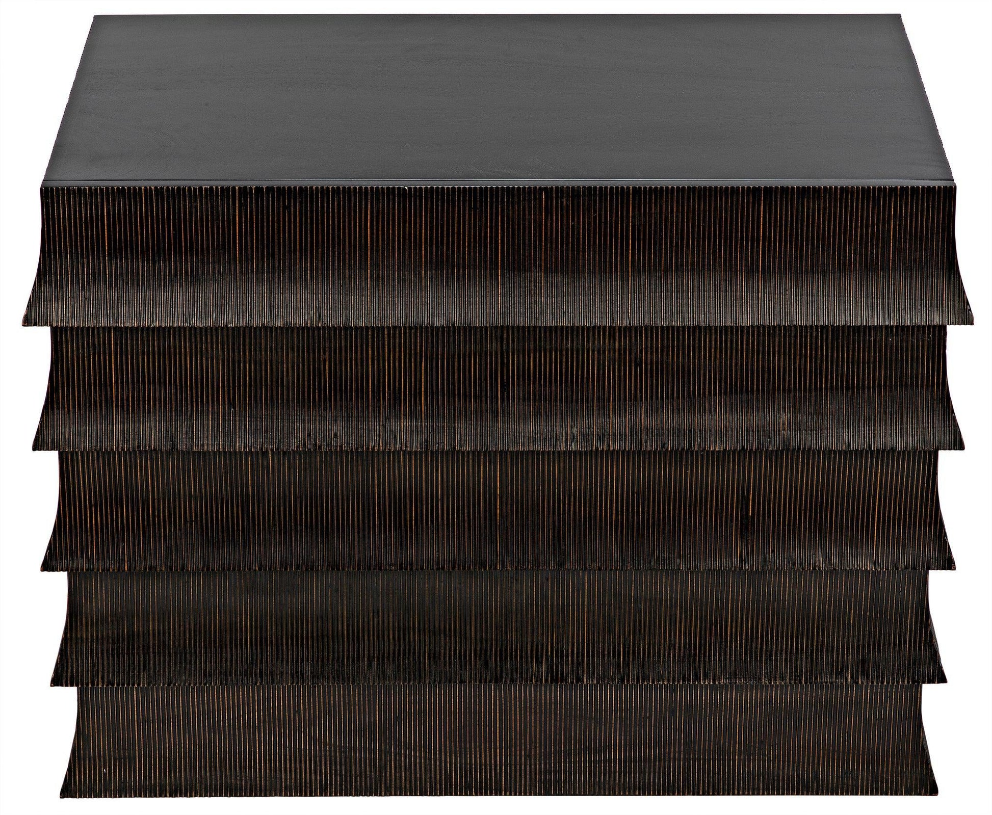 Ava Wood Black Dresser-Dressers-Noir-Sideboards and Things