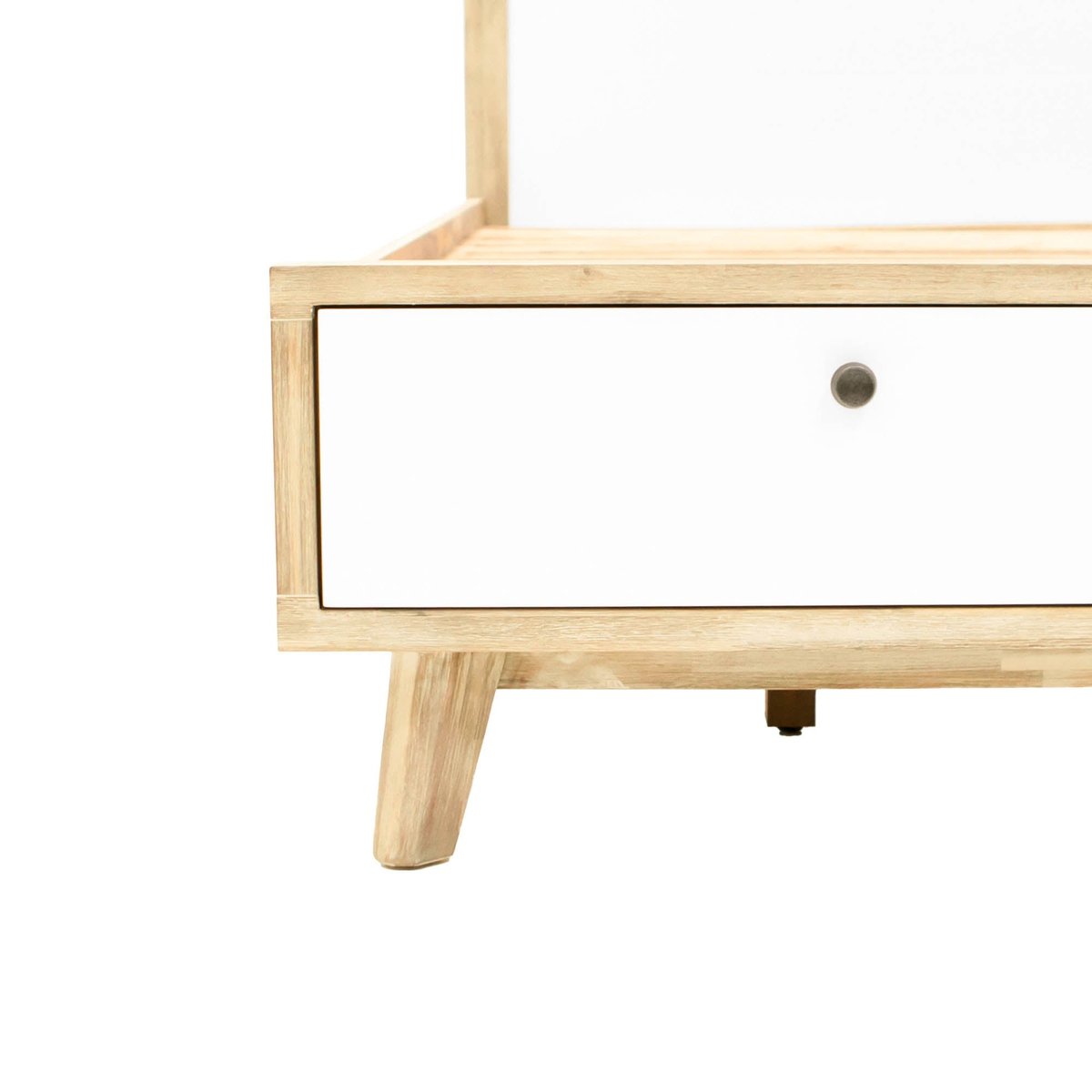 LH Home Ava Wooden Frame King Bed