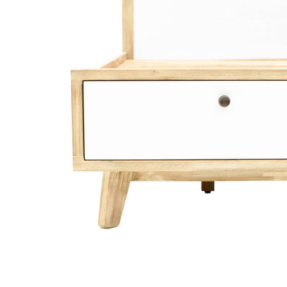 LH Home Ava Wooden Frame King Bed