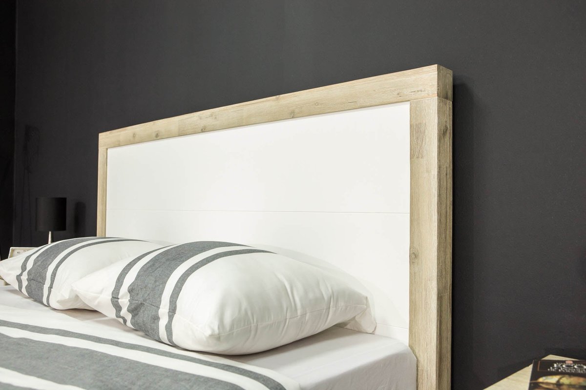 LH Home Ava Wooden Frame King Bed