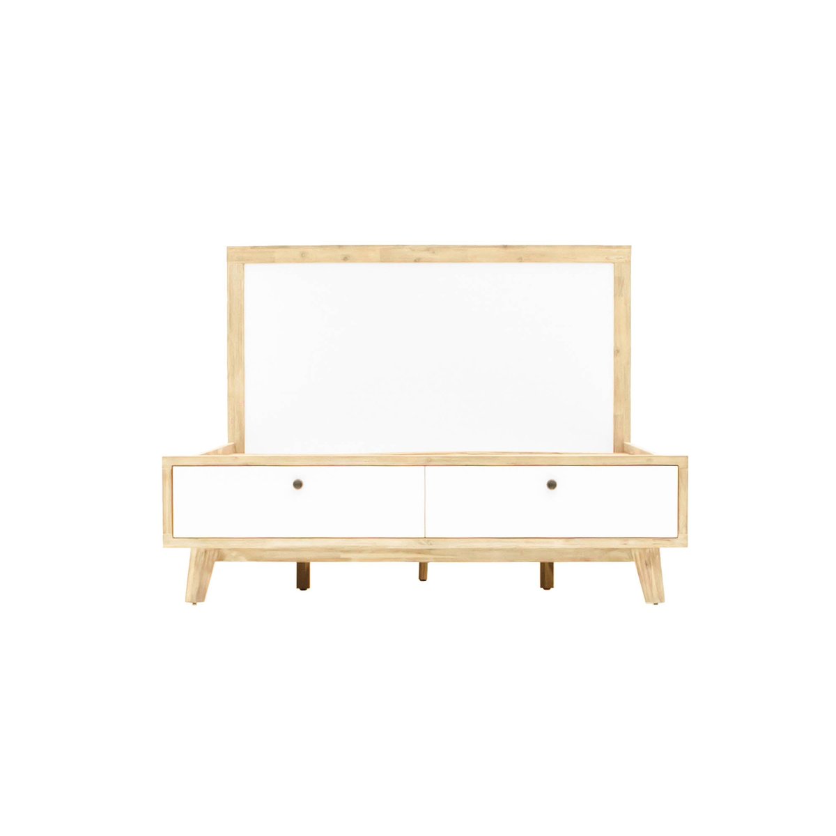 LH Home Ava Wooden Frame King Bed