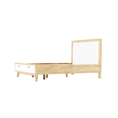 LH Home Ava Wooden Frame King Bed
