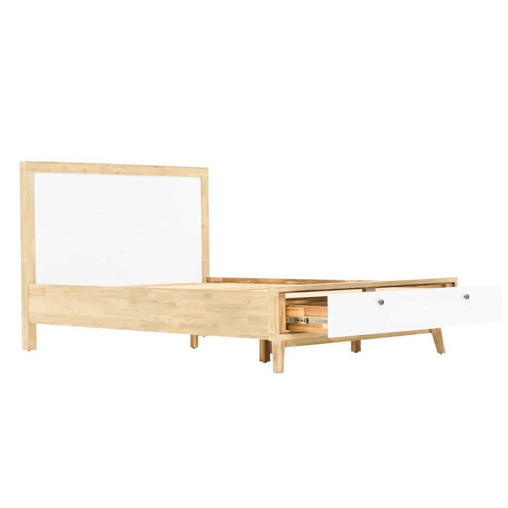 LH Home Ava Wooden Frame King Bed