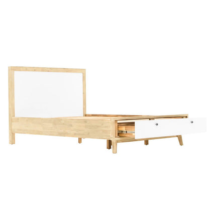 LH Home Ava Wooden Frame King Bed