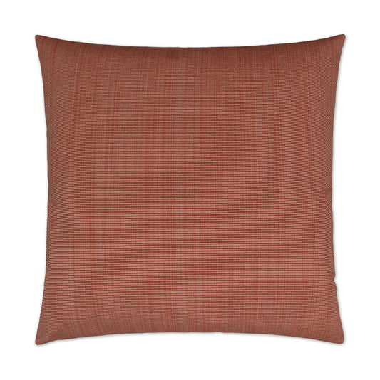 D.V. Kap Avery Salmon Red Throw Pillow With Insert