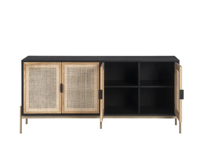 Avida Iron Based Wooden Sideboard