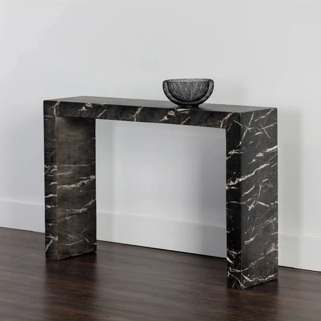 Axle SleekConcrete Outdoor Console Table