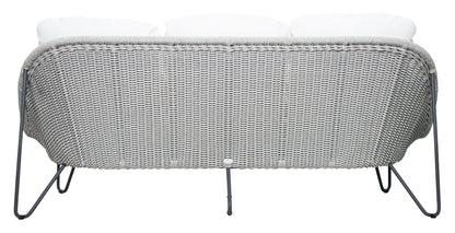 Azores 3 Seat Sofa - Coconut White Outdoor Sofa-Outdoor Sofas & Loveseats-Seasonal Living-Sideboards and Things