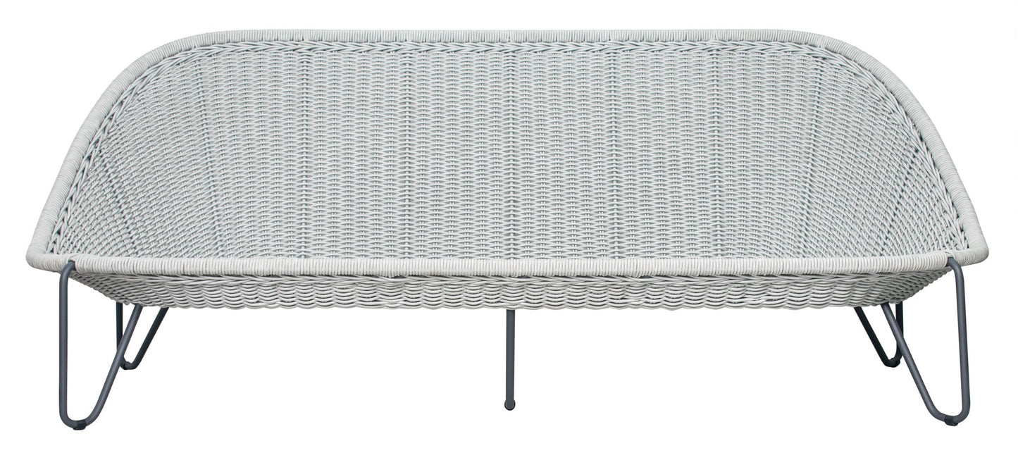 Azores 3 Seat Sofa - Coconut White Outdoor Sofa-Outdoor Sofas & Loveseats-Seasonal Living-Sideboards and Things