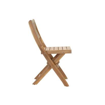 LH Home Balcony Wooden Foldable Outdoor Bistro Set