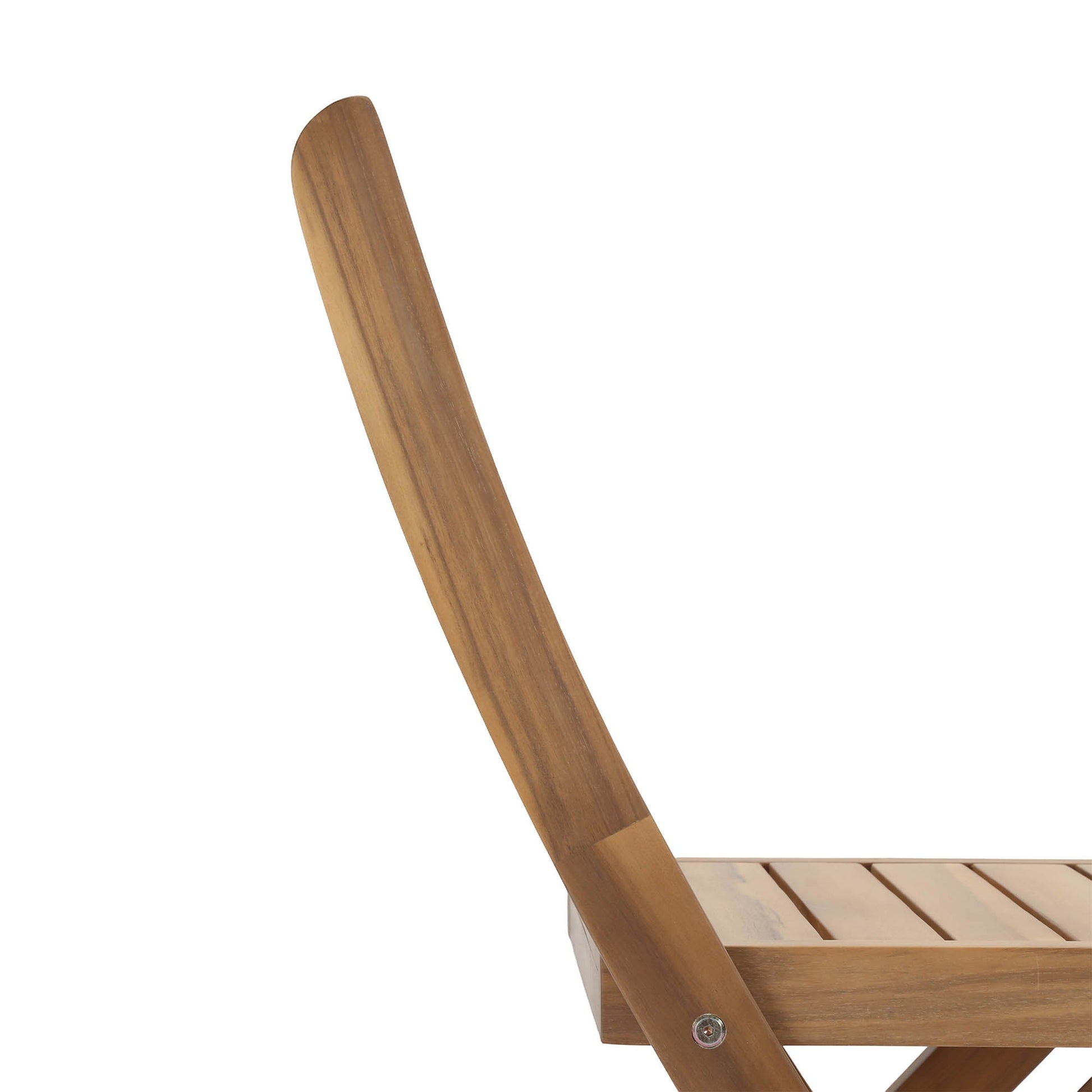 LH Home Balcony Wooden Foldable Outdoor Bistro Set
