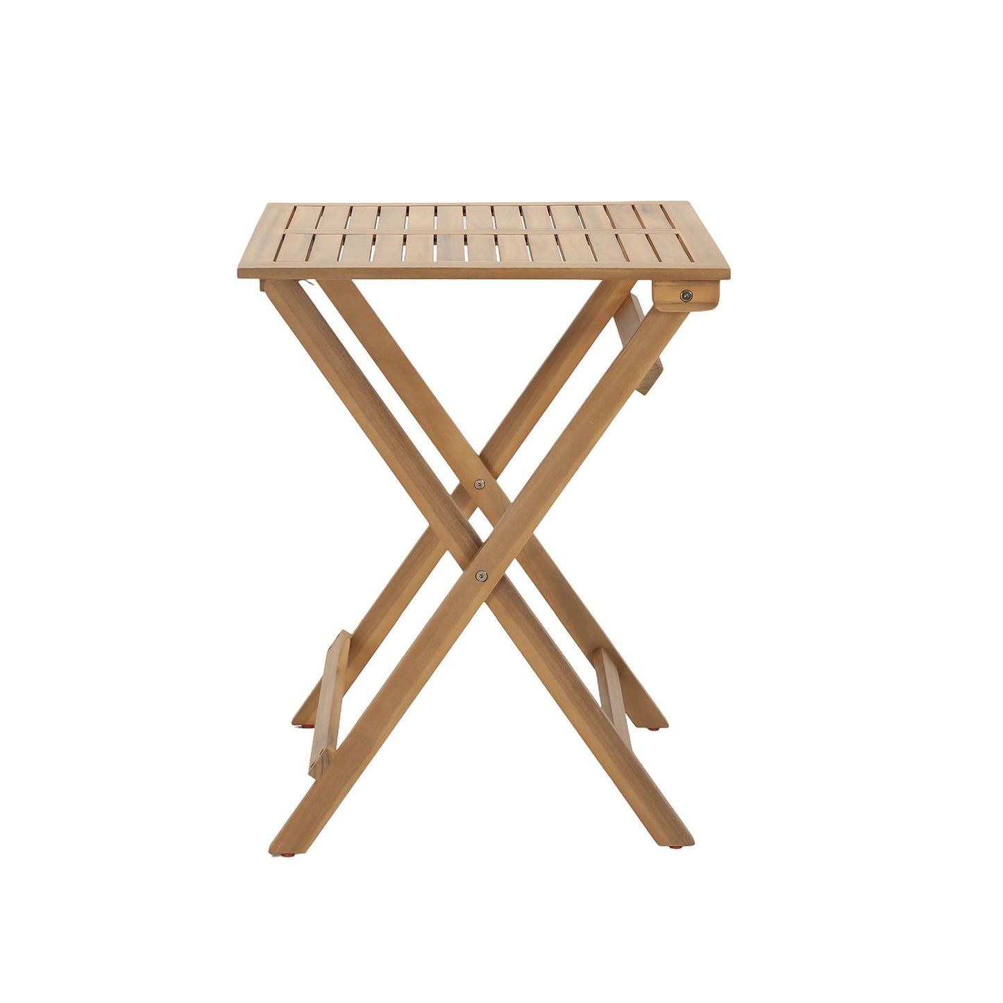 LH Home Balcony Wooden Foldable Outdoor Bistro Set