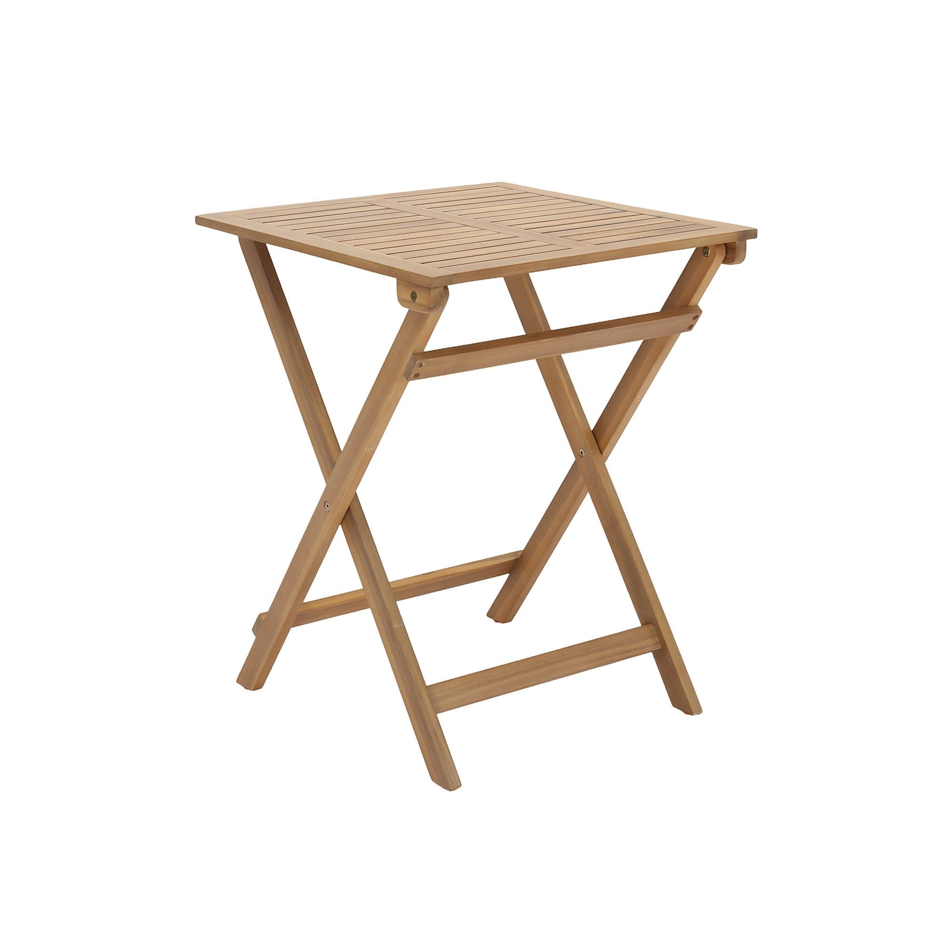 LH Home Balcony Wooden Foldable Outdoor Bistro Set