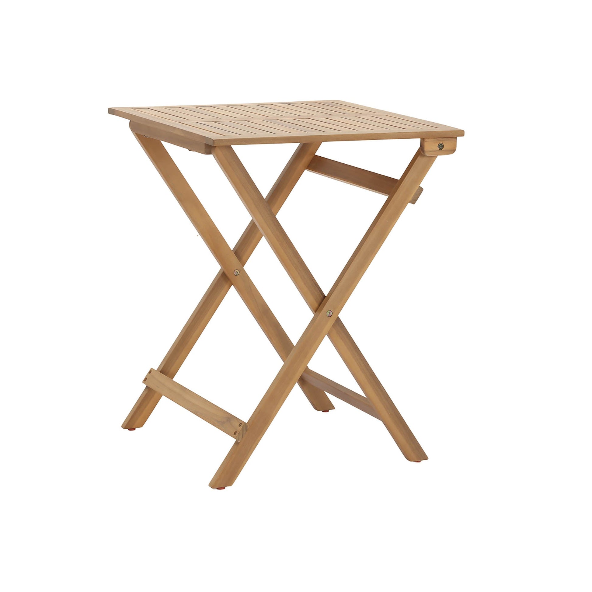 LH Home Balcony Wooden Foldable Outdoor Bistro Set