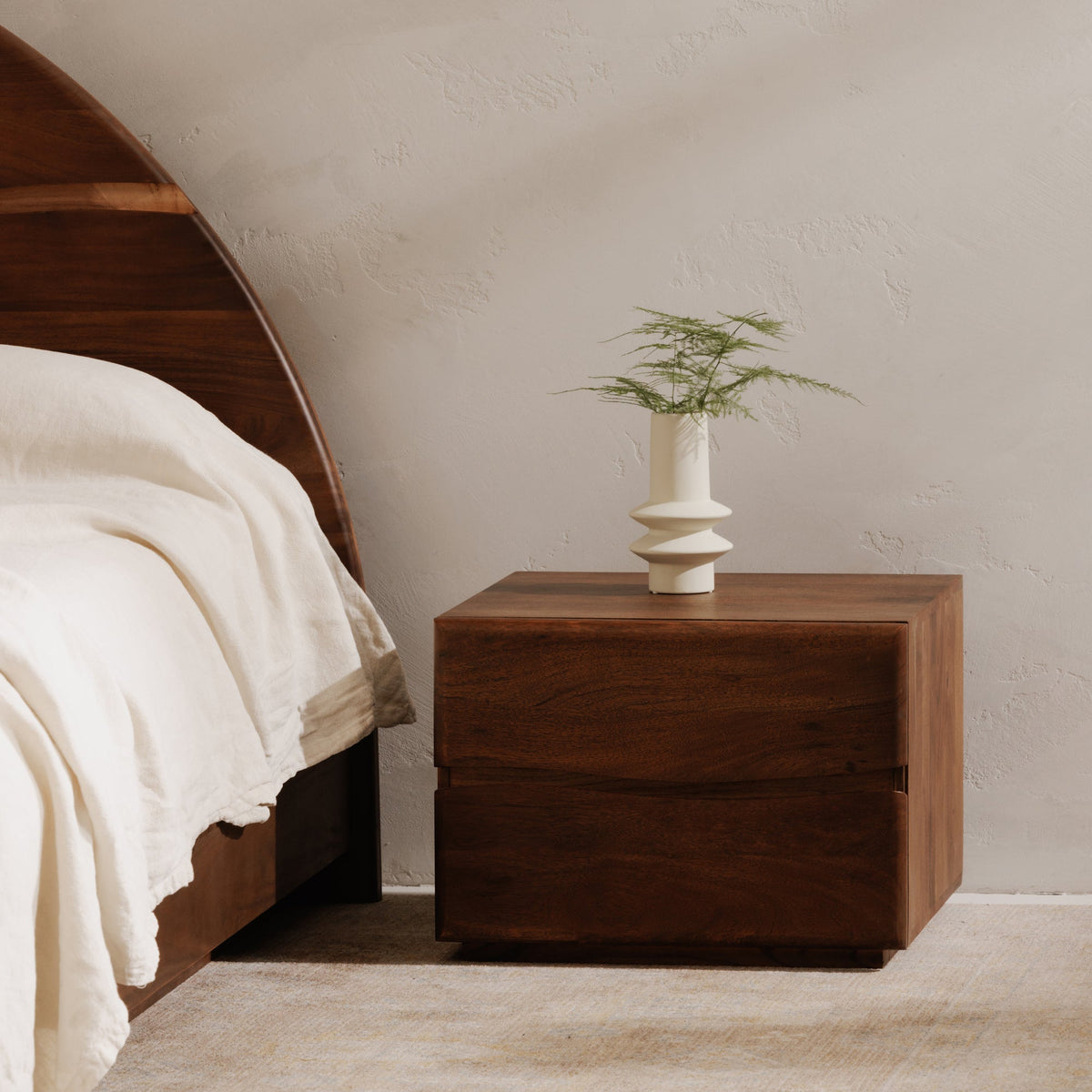 Moe's Home Watson Wood Brown Nightstand