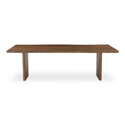 Lila Brown Acacia Wood Dining Table