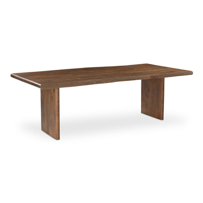 Lila Brown Acacia Wood Dining Table