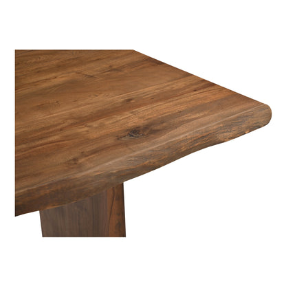 Lila Brown Acacia Wood Dining Table