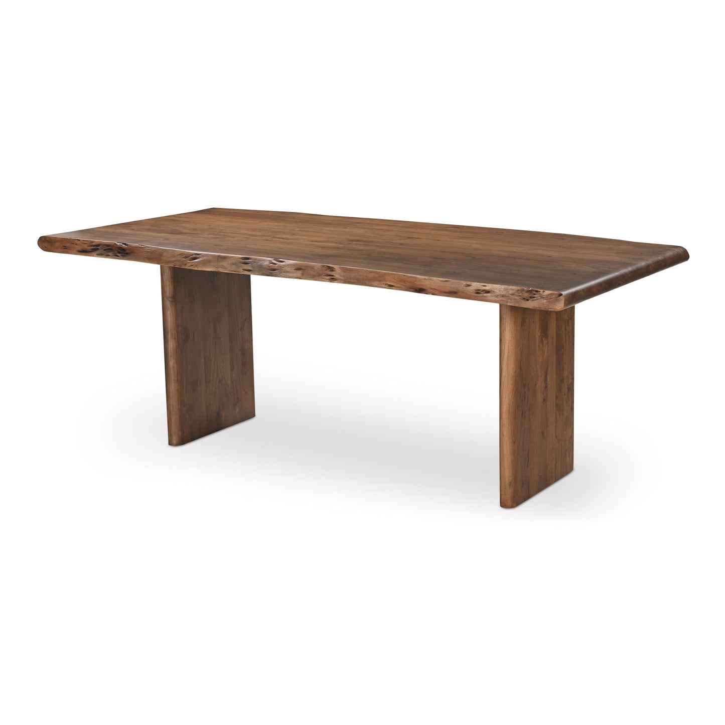 Lila Brown Acacia Wood Dining Table
