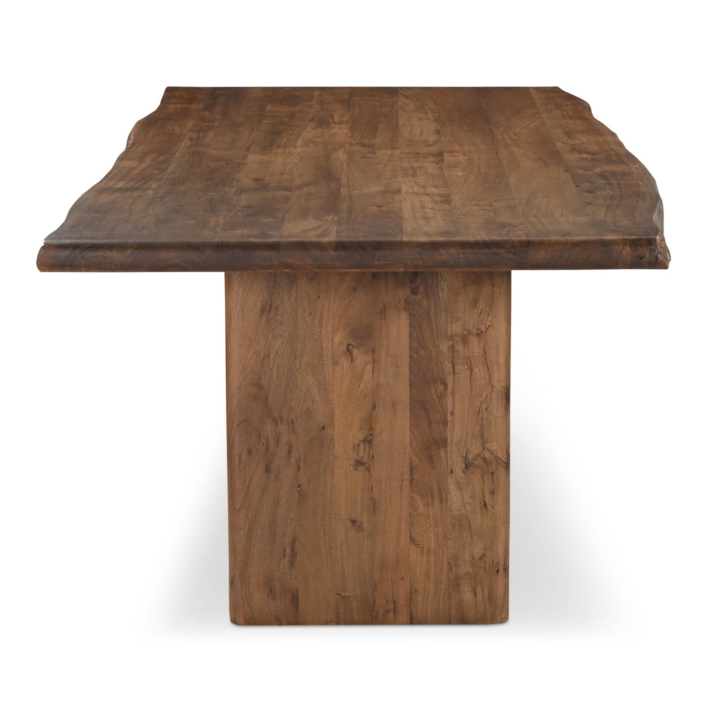 Lila Brown Acacia Wood Dining Table