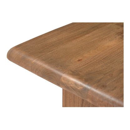 Lila Brown Acacia Wood Design Coffee Table