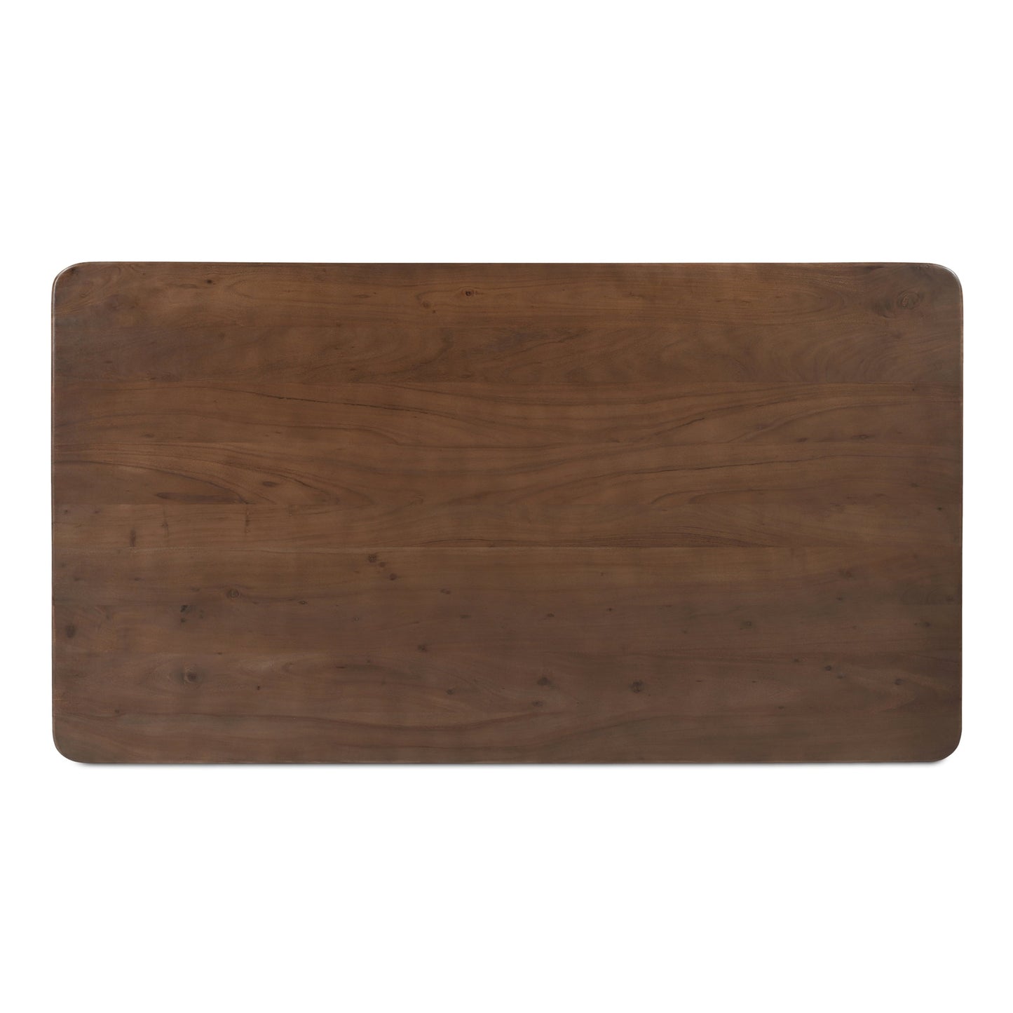 Russet Kitchen Island Brown Acacia Wood Counter Table