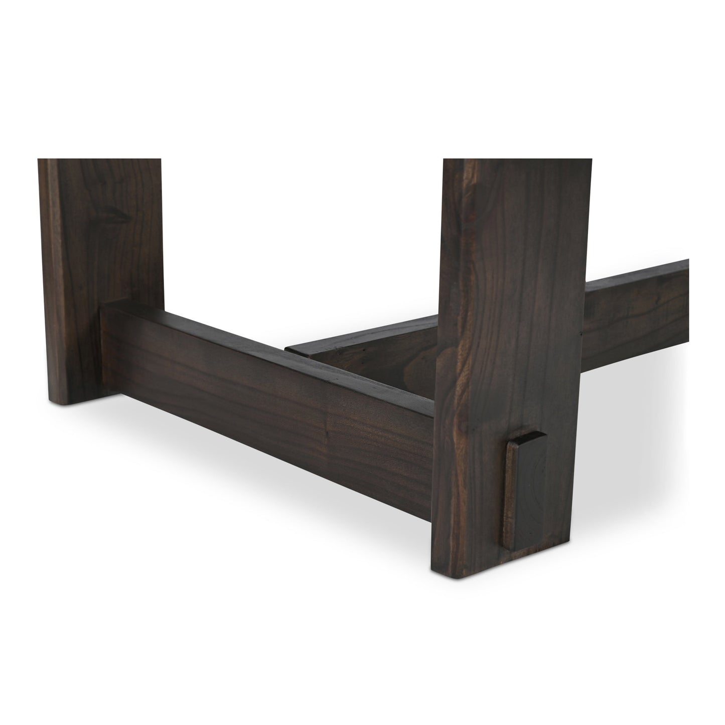 Glenn Solid Neem Wood Brown Dining Table