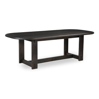 Glenn Solid Neem Wood Brown Dining Table