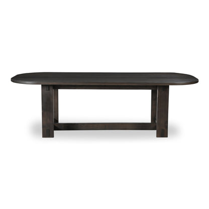 Glenn Solid Neem Wood Brown Dining Table