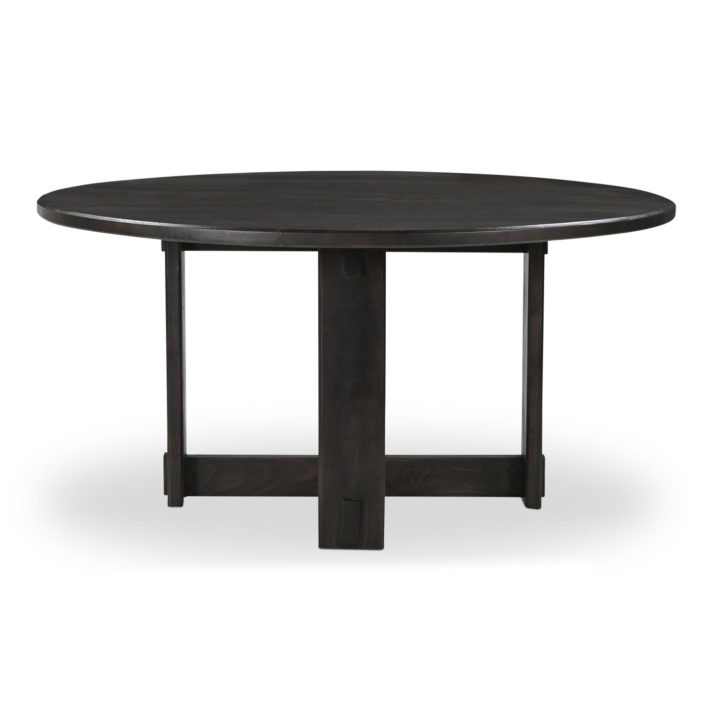 Glenn Solid Neem Wood Brown Dining Table