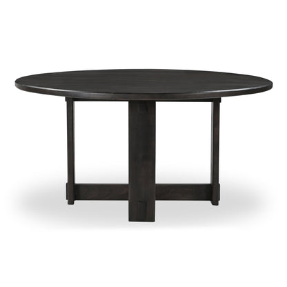 Glenn Solid Neem Wood Brown Dining Table