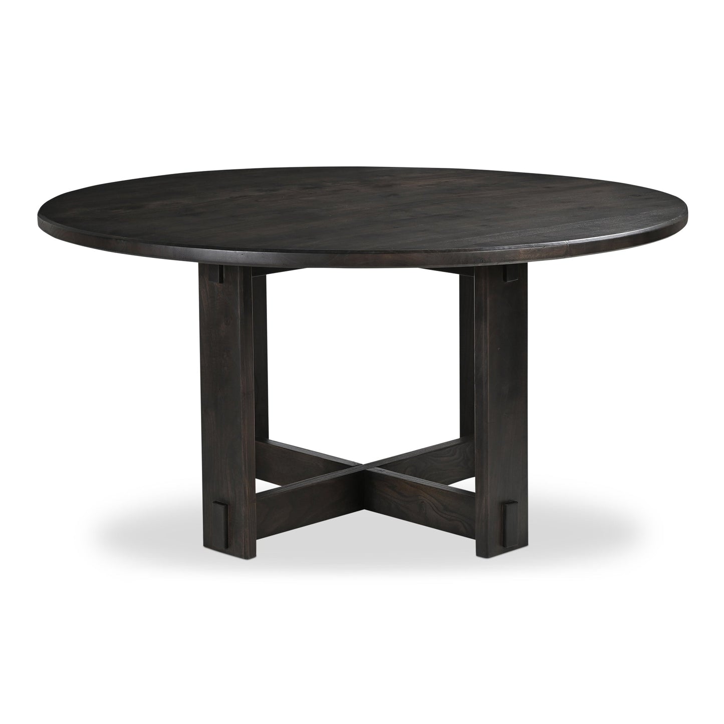 Glenn Solid Neem Wood Brown Dining Table