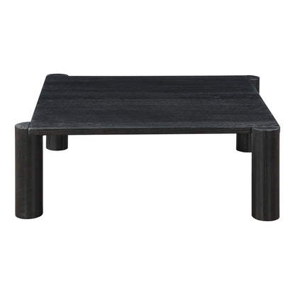 Post Wood Rectangular Coffee Table