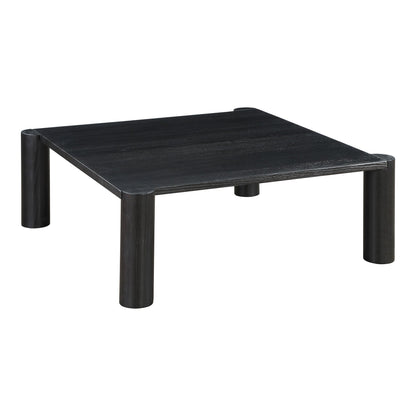 Post Wood Rectangular Coffee Table