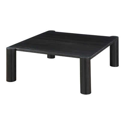 Post Wood Rectangular Coffee Table