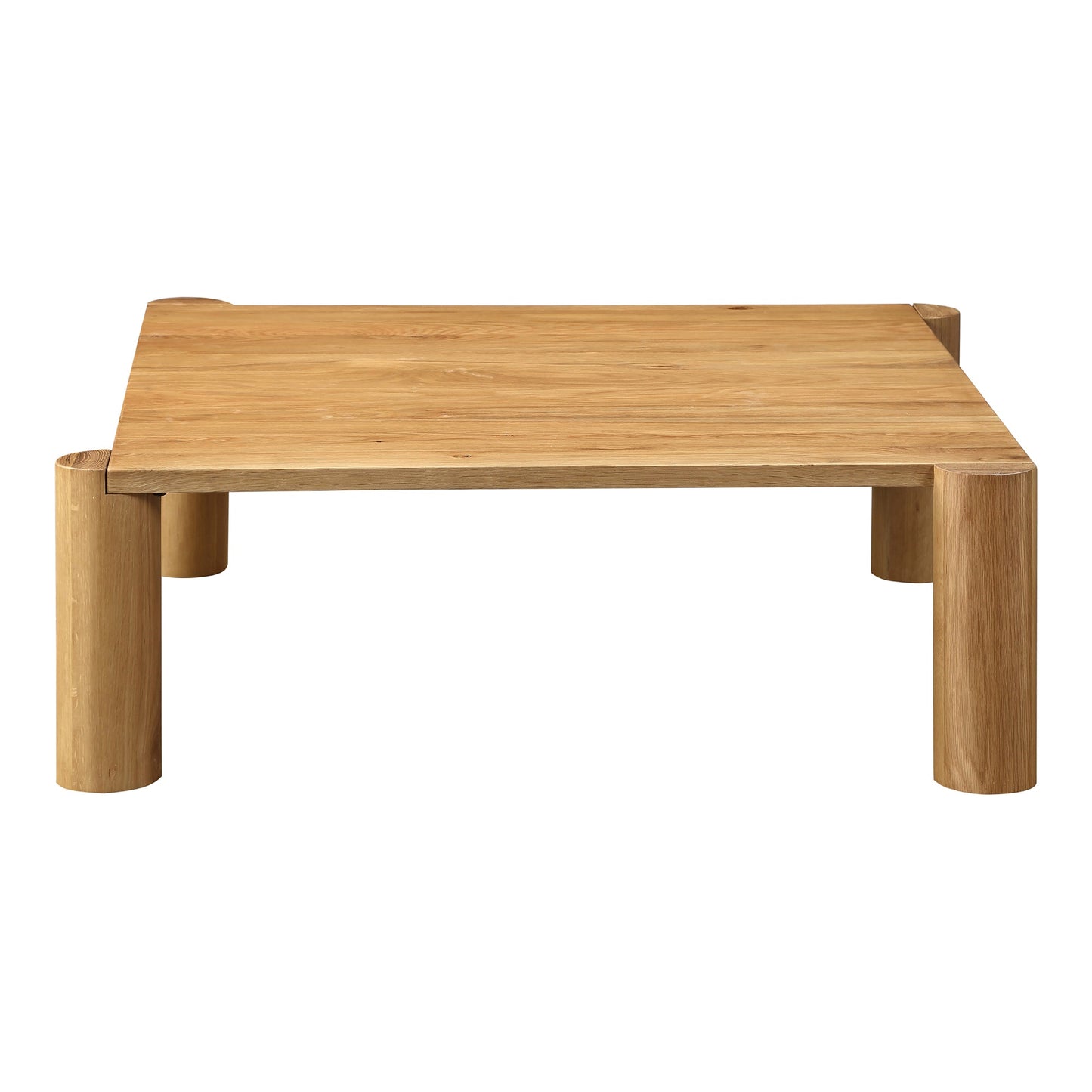 Post Wood Rectangular Coffee Table