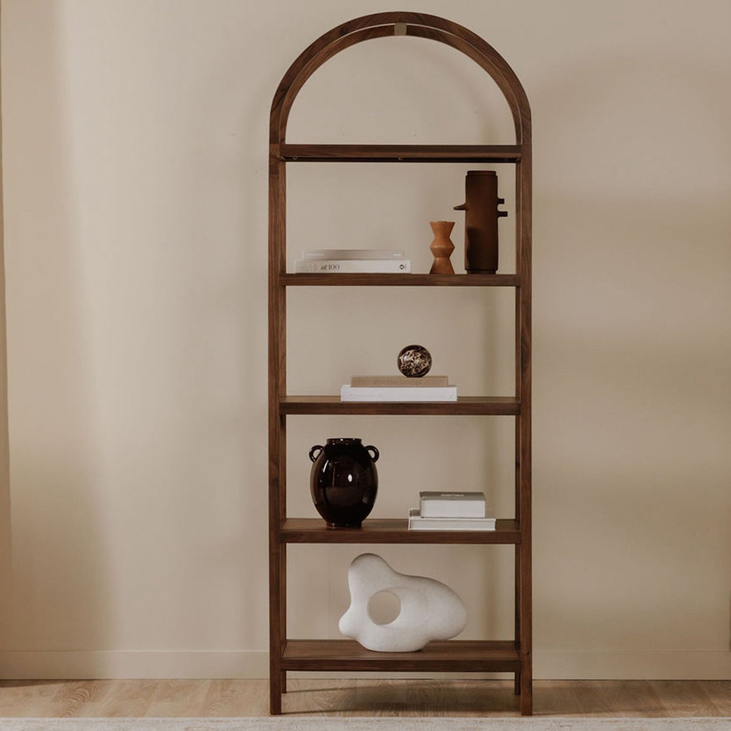 Eero Solid Walnut Design Etagere