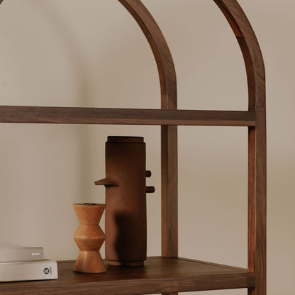 Eero Solid Walnut Design Etagere